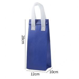 Bolsa Térmica Aislada Personalizada al por Mayor, Duradera, Desechable, con Asa, Reutilizable para Distribución de Alimentos Calientes y Fríos - Product Image 2