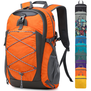 Lightweight <b>Large</b> Capacity Backpack Camping Hiking Backpack Outdoor Day <b>Pack</b> Travel Shoulder Bag Women's Travel Backpack - Product Image 1