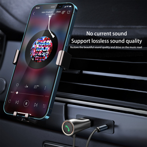 Earldom FM <span class=keywords><strong>Transmitter</strong></span> Xe MP3 Máy Nghe Nhạc Với 3.5Mm Aux & Bt5.0 Hợp Kim Nhôm Không Dây Âm Nhạc <span class=keywords><strong>Receiver</strong></span> Âm Thanh Stereo Cho Xe - Product Image 3