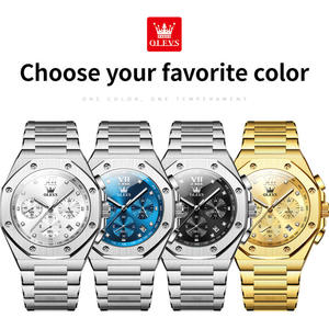   Reloj de Lujo para Hombre 3626, Diseño de Lujo, Logotipo Personalizado OEM, Reloj de Pulsera Cronógrafo de Moda, Reloj de Cuarzo Resistente al Agua para Hombre - Product Image 6