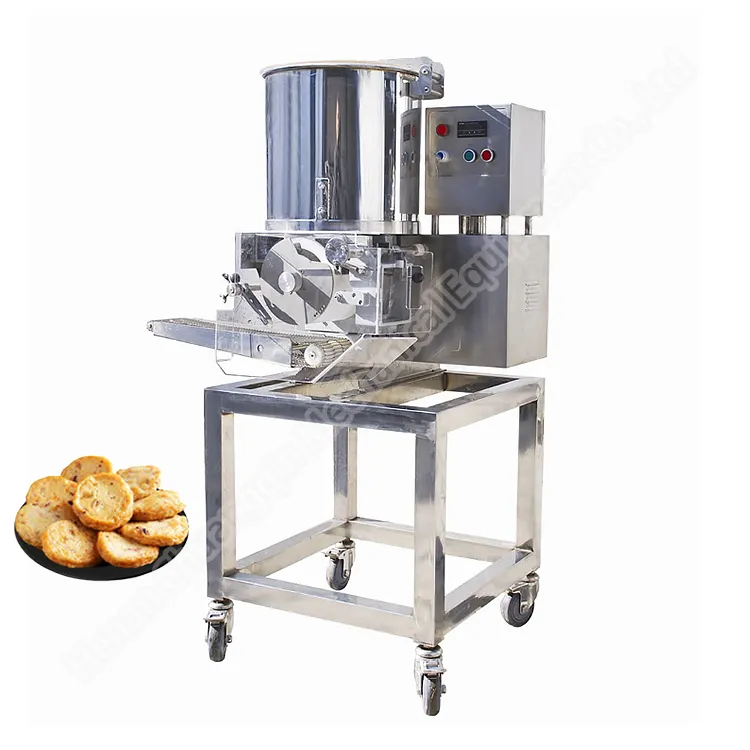 Fleischformungsmaschine Rindfleisch-Pattymatte Maschine Hamburger-Pattymatte Papiermaschine Eier-Pattymatte Prozessanlage