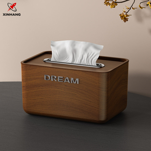 Boîte à <span class=keywords><strong>mouchoirs</strong></span> Xinhang avec un design classique, boîte à <span class=keywords><strong>mouchoirs</strong></span> en plastique de bureau, boîte de rangement pour <span class=keywords><strong>mouchoirs</strong></span> en plastique rétro créative - Product Image 3
