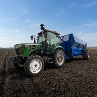 Épandeur de fumier solide HINDA 10-20 tonnes, largeur d'épandage 6-20m, spécifications hautement personnalisables, directement de l'usine OEM, pour usage agricole mondial