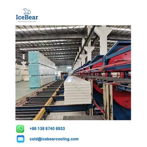 304ステンレス鋼スリップジョイントPUパネルFM PIRサンドイッチパネル付きドライブイン冷蔵室建設/食品保管用 - Product Image 4