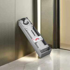 Eniking EK-80 Certifié <span class=keywords><strong>EN5</strong></span>, ressort de sol robuste 180 °   Ferme-porte hydraulique à angle d'ouverture pour porte en verre commerciale - Product Image 3