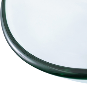 Modern Clear Tempered Glass <strong>Round</strong> Bathroom CounterTop Vessel Sink <strong>Basin</strong> - Product Image 6