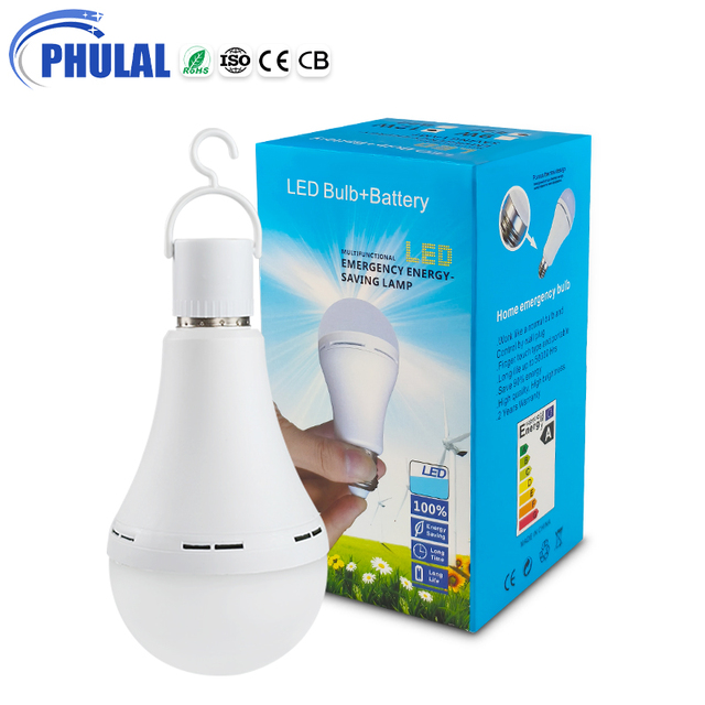 High Quality Night Market Rechargeable Led Light Bulb Lamp E27 B22 Home Garden Raw Materials Led Emergency Light Bulb