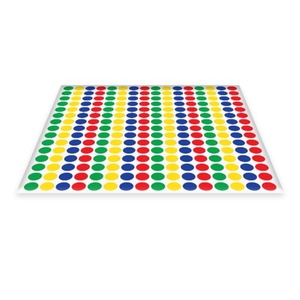 Tapis Twister géant en PVC pour enfants et adultes avec plateau tournant, jeu de matelas gonflable Twister pour les jeux sportifs en intérieur et en extérieur - Product Image 2