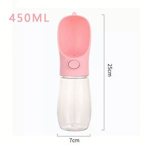 Bouteille d'eau portable pour chien et chat d'intérieur, dispositif d'abreuvement pour animaux de compagnie en plastique écologique pour petits animaux - Product Image 2
