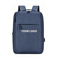 Sac à dos professionnel en tissu Oxford durable avec port USB, imperméable, grande capacité, bretelles à coussin d'air pour voyages et usage scolaire (vente en gros)