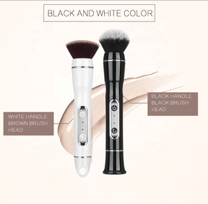 Điện tự động rung Facial mỹ phẩm tạo nên bàn chải quay Vibrator Foundation trang điểm bàn chải - Product Image 5