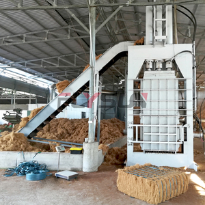 เครื่องอัดใยมะพร้าว เครื่องอัดใยปาล์ม เครื่องอัดใยพืช เครื่องบรรจุใยมะพร้าว อุปกรณ์อัดใยมะพร้าว - Product Image 2