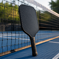 Raquette de pickleball en fibre de carbone T700 conforme aux normes USAPA, 16 mm, design Lingjun Contour Line, Pro Entertainment, logo personnalisé, OEM ODM