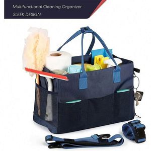 Organizador de Limpieza para el Hogar, Bolsa de Almacenamiento para Kits de Limpieza, Bolsa de Transporte para Herramientas de Limpieza, Fabricada por BSCI - Product Image 3