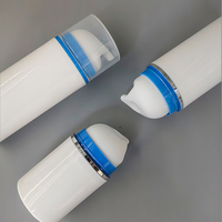 30ml 50ml 80ml 100ml 120ml 150ml 200ml Bouteille à pompe sans air en plastique Distributeur de pompe à sérum lotion Bouteille sans air sous vide