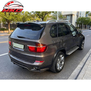 สปอยเลอร์หลังคาสีดำเงาสำหรับ BMW X5 E70 Facelift ปี 2007-2010 - Product Image 2