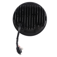 Phare LED de 5,75 pouces avec Angel Eye DRL 40W IP68 Phare de moto Touring Étanche Universel