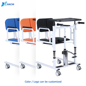 <span class=keywords><strong>Personne</strong></span> <span class=keywords><strong>âgée</strong></span> paralysée utilisant un fauteuil roulant portable multifonctionnel à tige hydraulique pour le transfert aux toilettes - Product Image 4