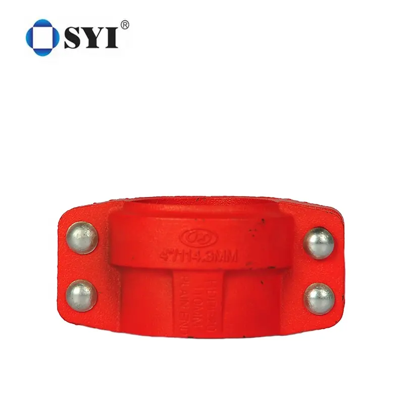 High Quality Red Galvanized Cast Iron Pipe Clamps for Pipe Connection