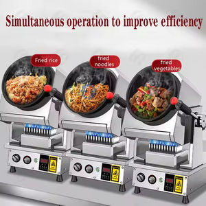 <span class=keywords><strong>Wok</strong></span> automatique à gaz/électrique Machine de cuisson à cylindre rotatif d'usine pour restaurant Cuisine Robot de cuisine commercial - Product Image 4