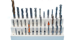 شعار العلامة التجارية DH ليزر بأحجام مخصصة الصين من كربيد Dowel مملة نقطة براد بت بت ثقب أعمى بت - Product Image 3