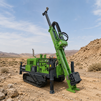 Foreuse de carottage portable à moteur diesel, 1000 m de profondeur, avec système entièrement hydraulique pour un forage rapide de minerai
