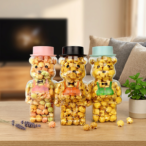 Longxiaoya Bocadillos <span class=keywords><strong>de</strong></span> Maíz Horneados Kosher, <span class=keywords><strong>Palomitas</strong></span> <span class=keywords><strong>de</strong></span> Maíz Dulces Semiblandas Sin Grasas Trans, Sabor a Caramelo con <span class=keywords><strong>Mantequilla</strong></span>, Bolsa <span class=keywords><strong>de</strong></span> 128g, Listo para Servir - Product Image 6