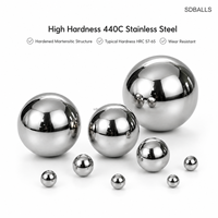 Billes en acier inoxydable 440C de haute précision, 5/16 pouces (7,938 mm), G10, poli miroir, résistantes à la rouille, pour unités de transfert à billes