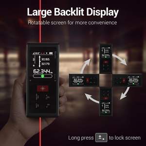 Outil de mesure <span class=keywords><strong>laser</strong></span> 393 pieds/120 m, télémètre <span class=keywords><strong>laser</strong></span> double, mesure <span class=keywords><strong>laser</strong></span> rechargeable - Product Image 4