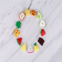 Mignon Fruit téléphone USB câble protecteur pour iphone câble chompers cordon animal morsure chargeur fil support organisateur protection
