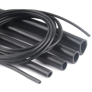 Tubo de Silicona Negro Resistente al Calor, Manguera de Goma Flexible, Tubo de Vacío para Cilindro - Product Image 1
