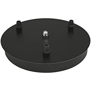 Toma 3 lampade a sospensione con luce nera, ideali per illuminazione decorativa e ambienti moderni. - Product Image 3