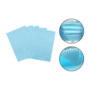 125 pièces de nappes dentaires jetables imperméables en papier médical, tampons de protection pour soins dentaires, matériel d'odontologie - Product Image 4