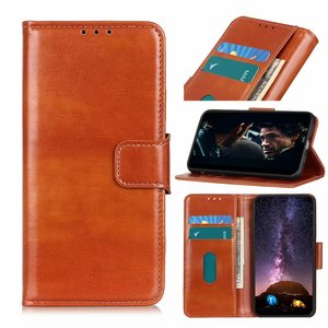 <span class=keywords><strong>Custodia</strong></span> a portafoglio in pelle PU con motivo Crazy Horse per <span class=keywords><strong>OPPO</strong></span> <span class=keywords><strong>A52</strong></span> con supporto e slot per carte - Product Image 1