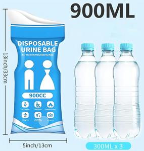 Sacs à pipi Sacs à urine jetables Sac à <span class=keywords><strong>vomi</strong></span> unisexe pour le camping, la randonnée, les embouteillages - Product Image 2