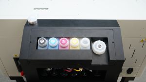 Precio al por mayor máquina <span class=keywords><strong>impresora</strong></span> DTG camisetas de algodón máquina de impresión DTG de inyección de tinta para pedidos pequeños personalizados - Product Image 2