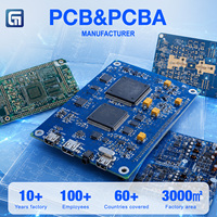 Ensamblaje de Placa Base Dual BGA PCBA con Procesamiento de Datos USB, PCB Multicapa, Soldadura SMT, Fabricación Rápida de Prototipos