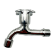 Robinet de lavabo mural moderne à poignée unique et col long, installation monotrou en céramique pour salle de bain, extérieur et salle de sport