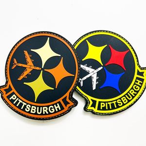 Patch en caoutchouc personnalisé pour vêtements, sans minimum de commande, patchs 3D souples en PVC et silicone - Product Image 1