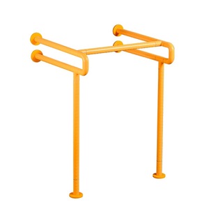 Bathroom Grab Bars 35 Type Washbasin Non Slip Handrails For Elderly Disabled Modern Design Plastic Stainless Steel 200kg - Product Image 1