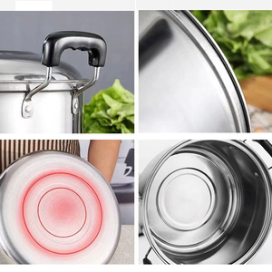 <span class=keywords><strong>Olla</strong></span> De Acero Inoxidable De 16-24CM, Juego De Ollas De Cocina De 10 Piezas, Juego De Sopa Profundo, Juego De Ollas De Cocina, Juego De Utensilios De Cocina - Product Image 2