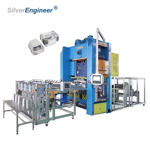 Tự Động Năng Suất Cao Nhôm Lá Máy Làm 130 Tấn Khí Nén Nhôm Lá Mỏng Khay Dây Chuyền Sản Xuất - Product Image 1