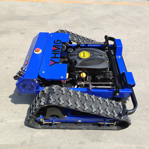 Tondeuse à gazon industrielle 125cc à chenilles avec moteur, livraison rapide, télécommande sans fil, idéale pour le bricolage - Product Image 2