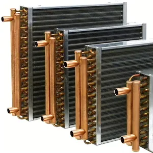 High quality copper Finned Aluminum Tube Heat Exchanger Titanium Fin Tube Heat Exchanger