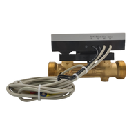 Compteur de chaleur à ultrasons, mesure précise de l'énergie thermique pour les liquides, personnalisable, OEM, matériau en laiton
