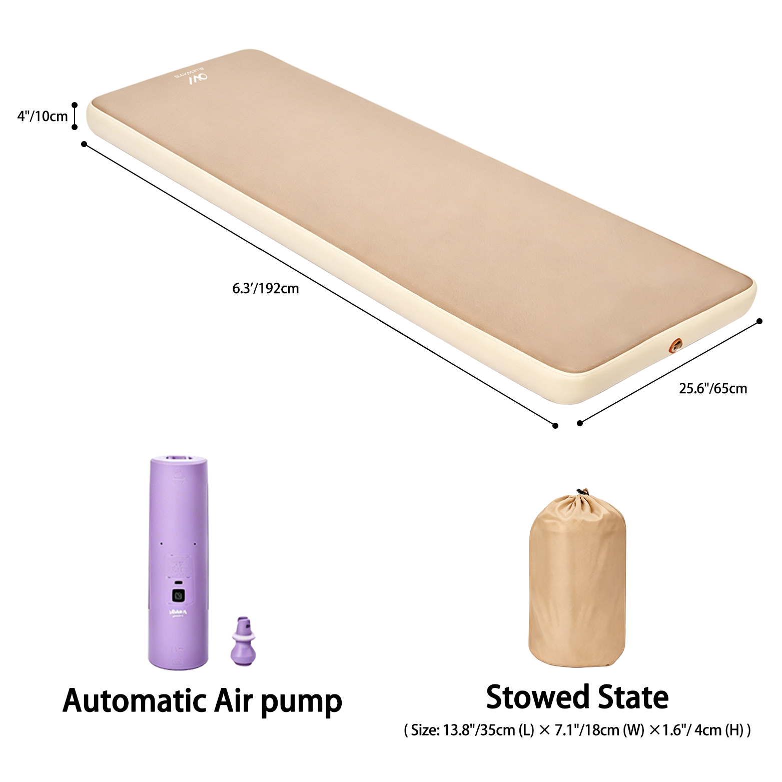 Pompe automatique 10 cm pour une personne