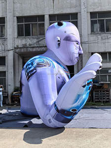 Şişirilebilir Yapay Zeka Karakter Modeli Bilim Müzesi Reklam Dekorasyonu Bilimsel Temalı - Product Image 4