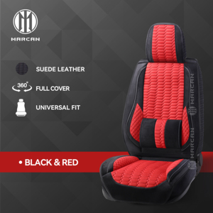 Marcan Marcan Stylish Armor Design Car <b>Interior</b> <b>Accessories</b> 360 Degree Full Covered Suede Car Seat Covers Multi-colors Available - Product Image 1