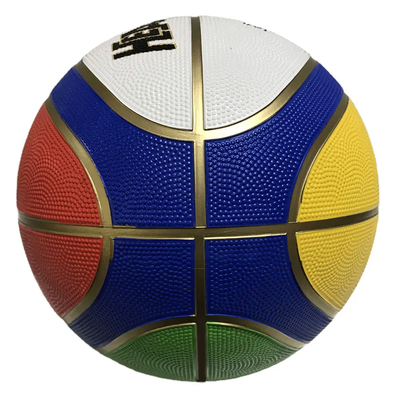 Top Quality wholesale Customized Logo Size 7 Rubber Basketball