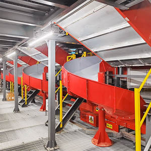 Luhui Alta Qualidade Tridimensional Armazém Espiral Inclinado Transportador Espiral Gravidade Transportadores Espirais para Classificação Carton Parcel - Product Image 3